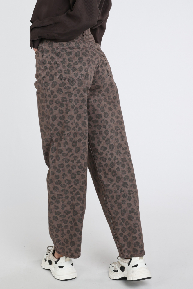 By-Bar 26419312 Lew Coloured jeans Bruin