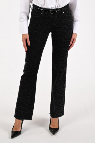Cambio Paris flared Zwart