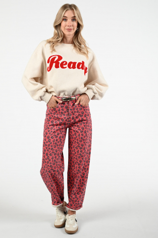 By-Bar Lew red cheeta Rood