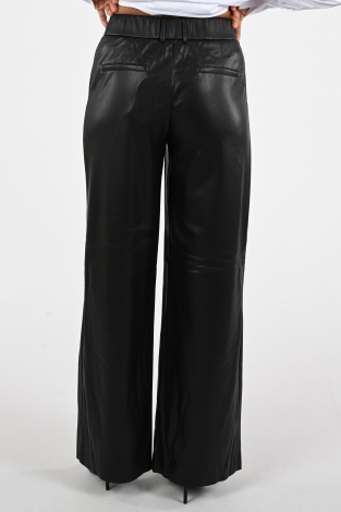 WithBlack Bjork vegan pants Zwart