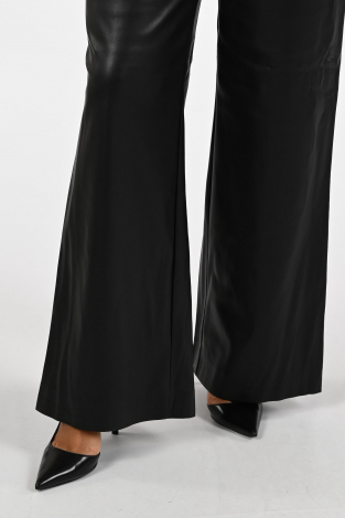 WithBlack Bjork vegan pants Zwart