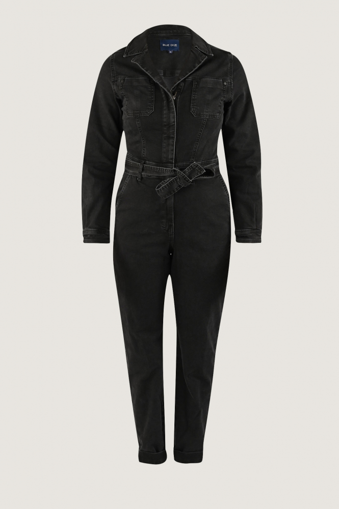 Summum 4s2662-5170 Jumpsuit Zwart