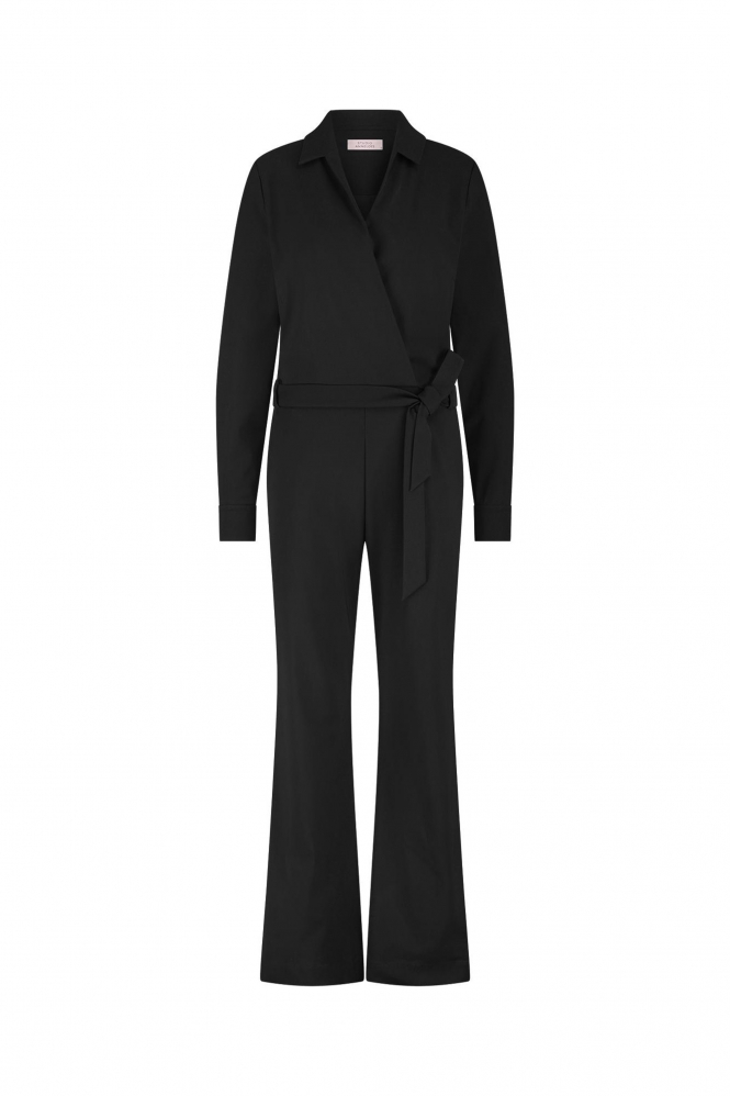L.O.E.S. by Studio Anneloes Nadia jumpsuit Jumpsuit Zwart