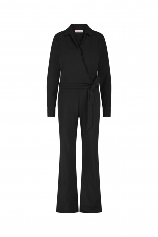 L.O.E.S. by Studio Anneloes Nadia jumpsuit Zwart