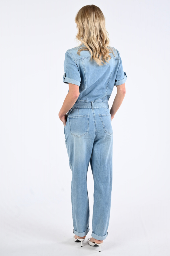 Geisha 51050-10 Jumpsuit Blauw