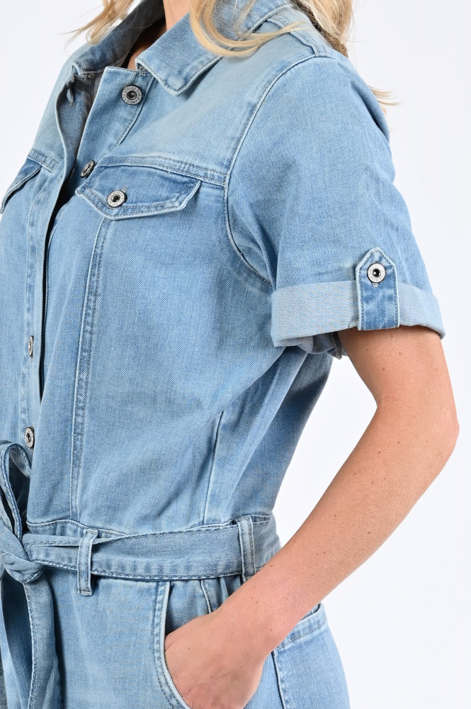 Geisha 51050-10 Jumpsuit Blauw