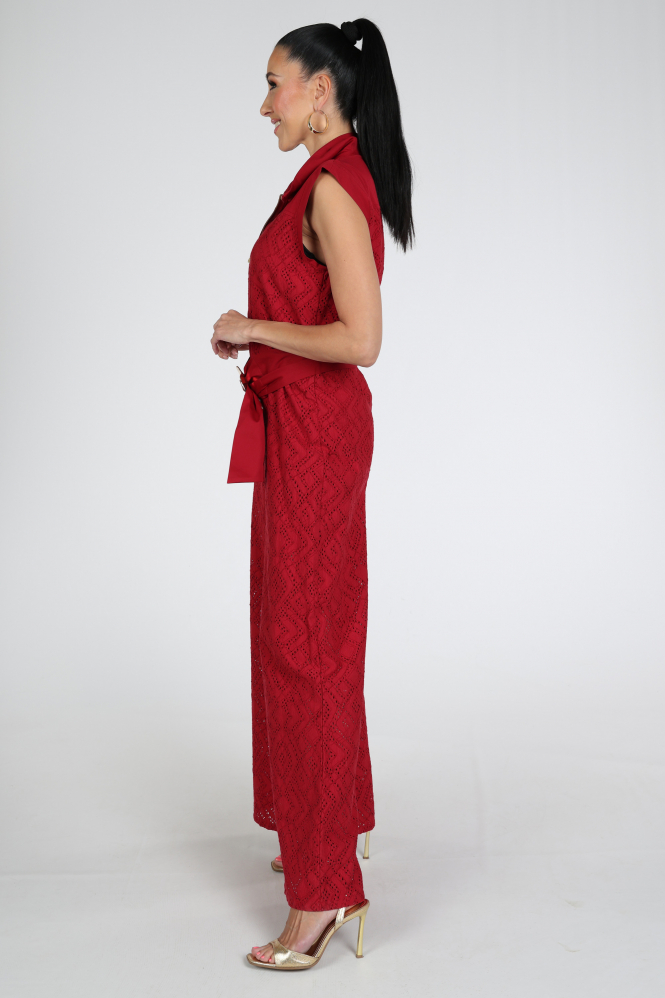 Caroline Biss 1552 Jumpsuit Rood