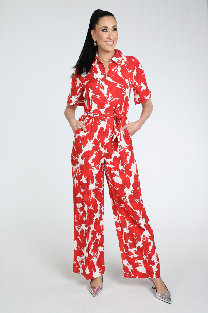 Pom Amsterdam SP9591 Broeken Rood
