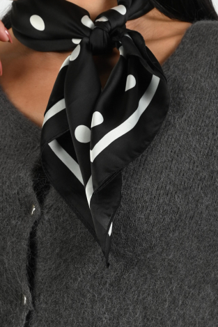Ornella shawls Zwart