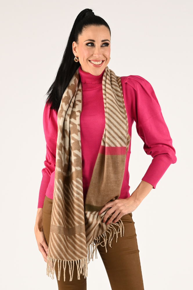 Fraas 625037 Sjaal Beige