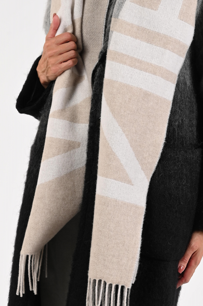 Marc Cain ZC B4.14 Z40 Sjaal Beige
