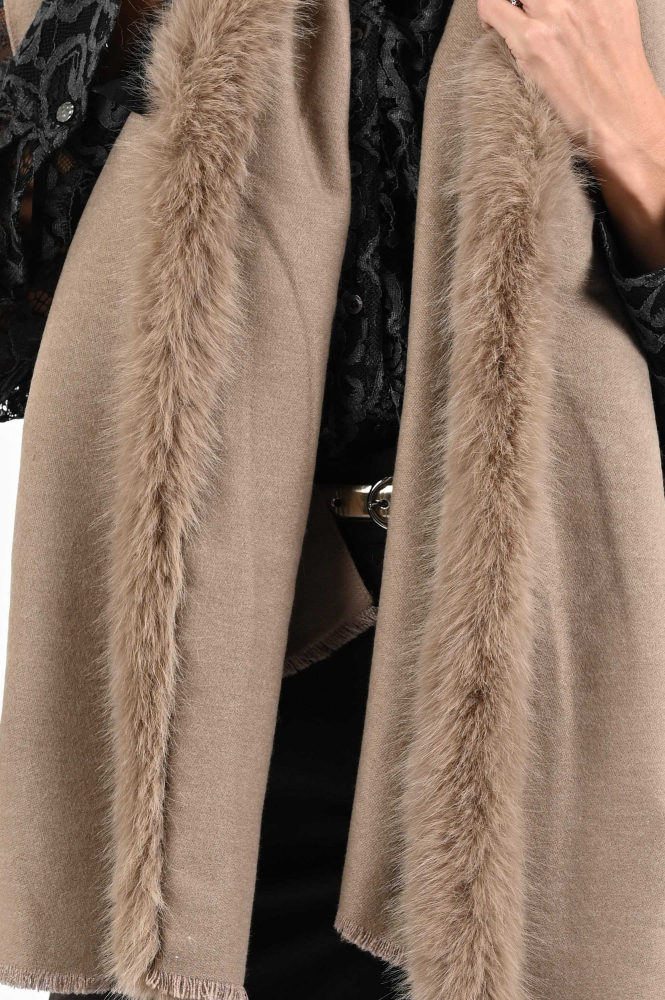 Fraas 631206 Sjaal Beige