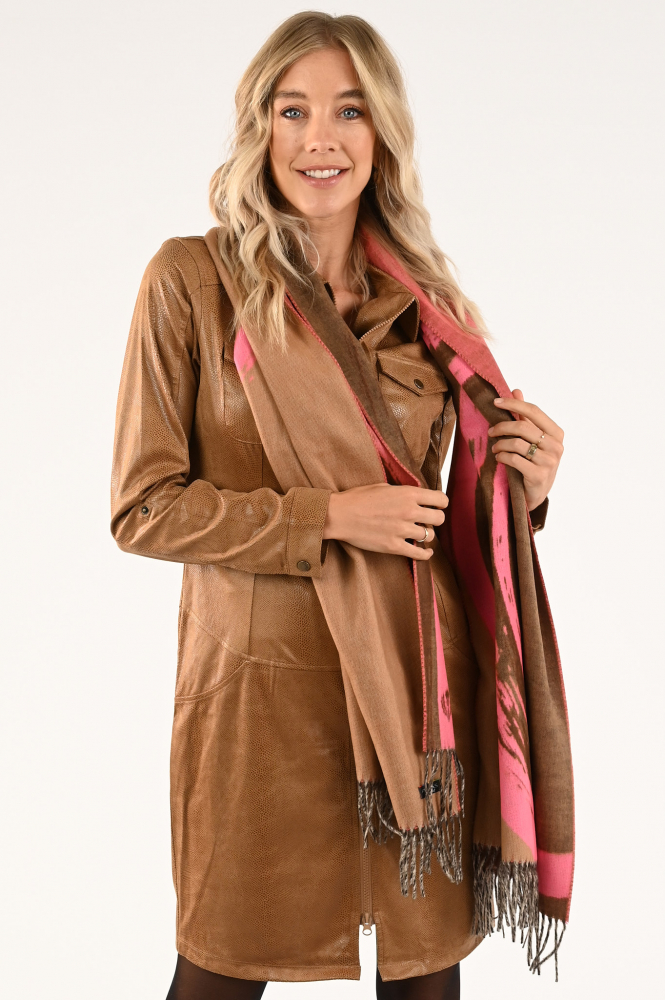 Fraas 625238 Sjaal Bruin
