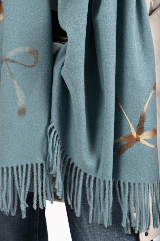 Fraas 623541 Sjaal Blauw