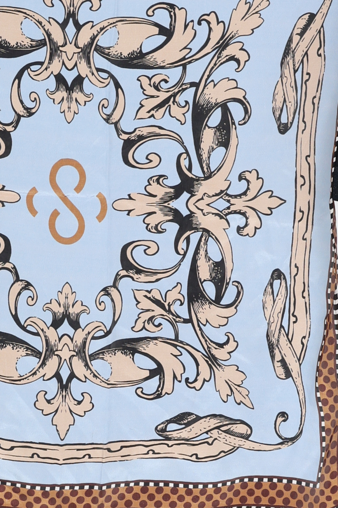 Summum 8s1077-8608 Sjaal Blauw