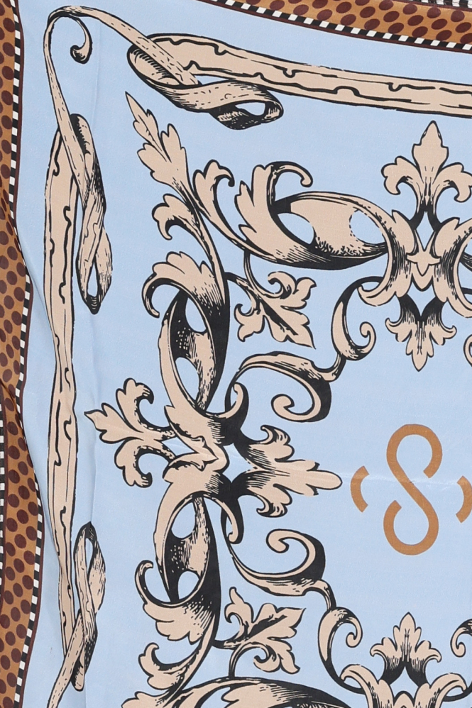 Summum 8s1077-8608 Sjaal Blauw