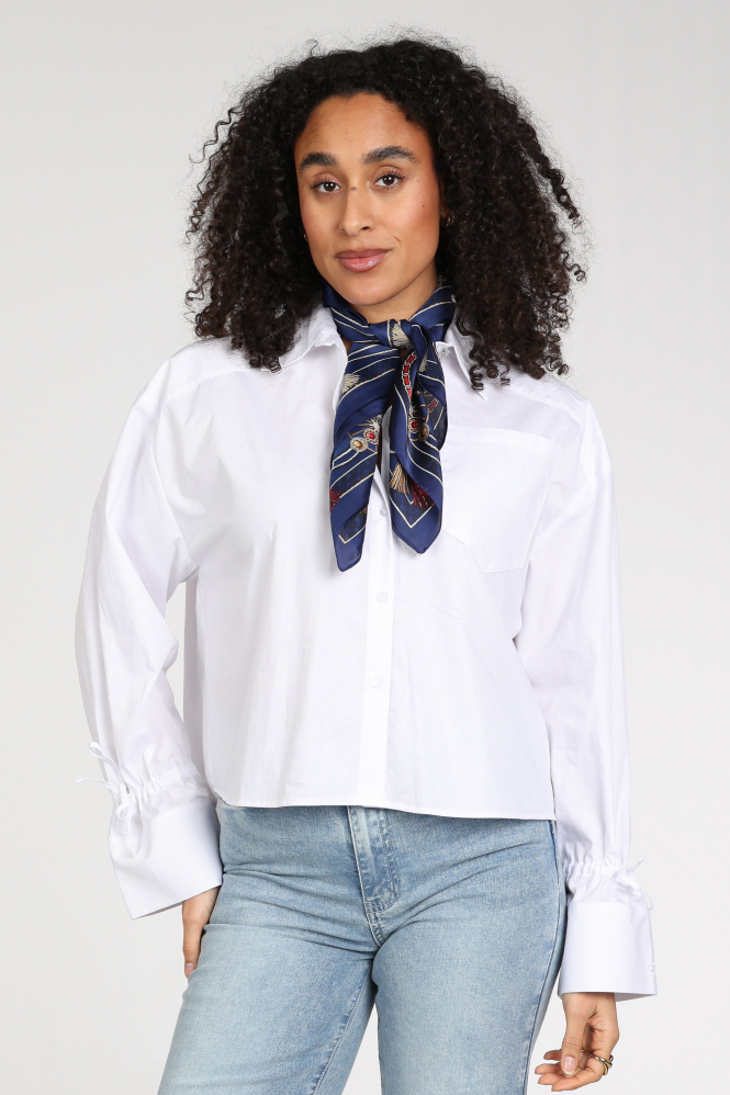 Ornella shawl Sjaal Blauw