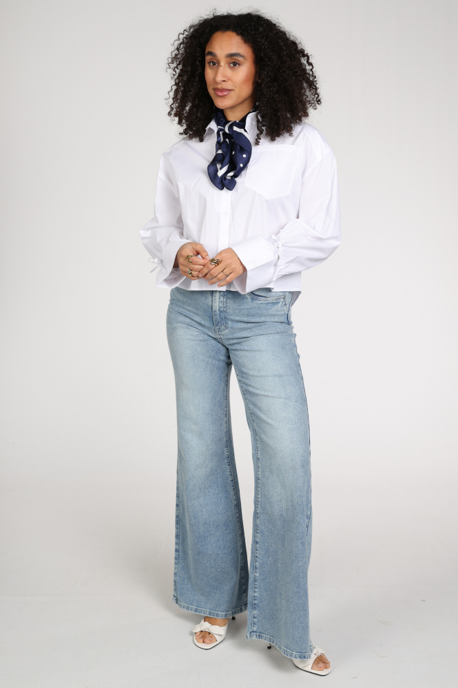 Ornella shawl Sjaal Blauw