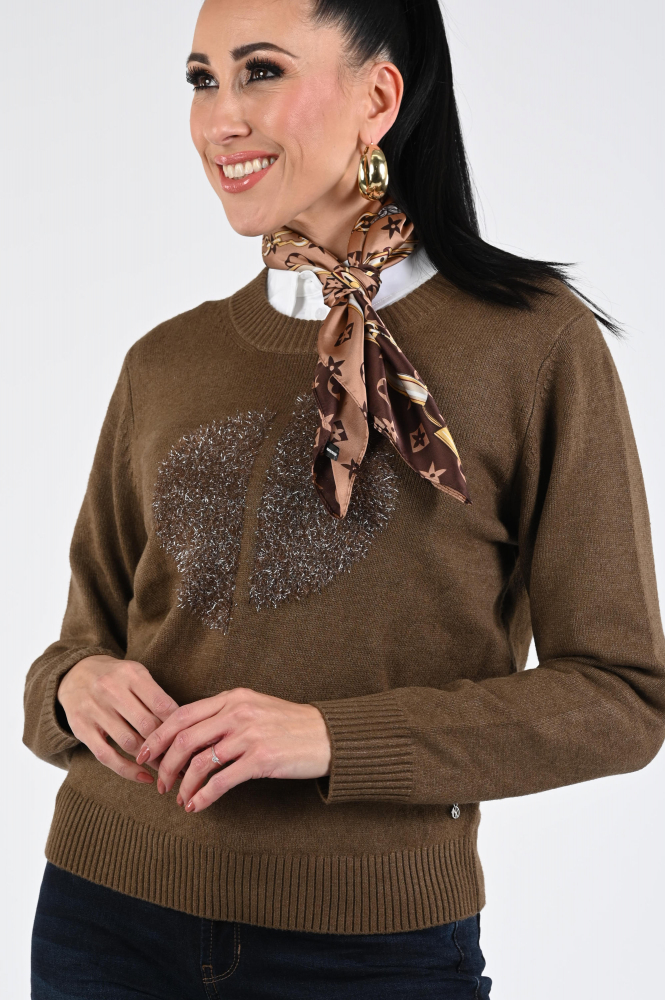 Ornella shawl Sjaal Rood