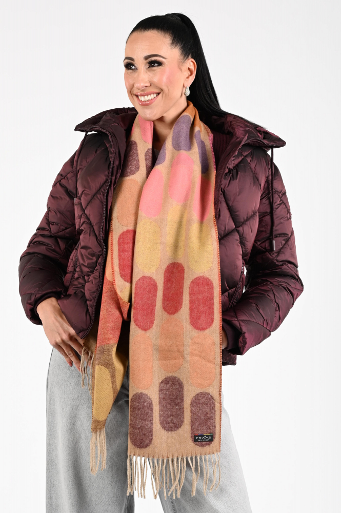 Fraas 625524 Sjaal Rood