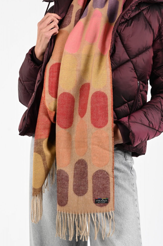 Fraas 625524 Sjaal Rood
