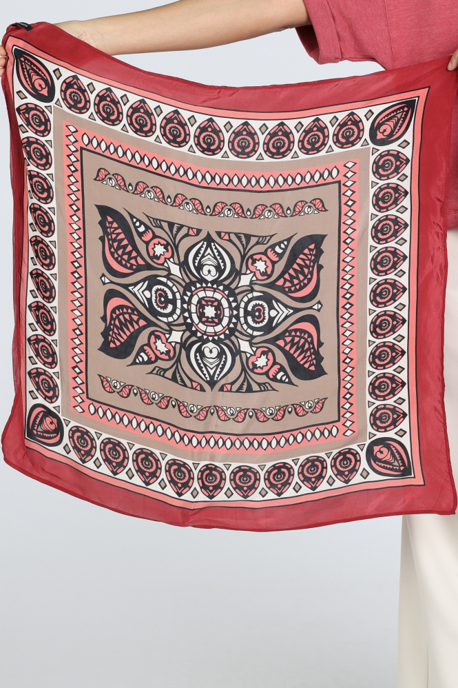 Summum 8s1069-8608 Sjaal Rood