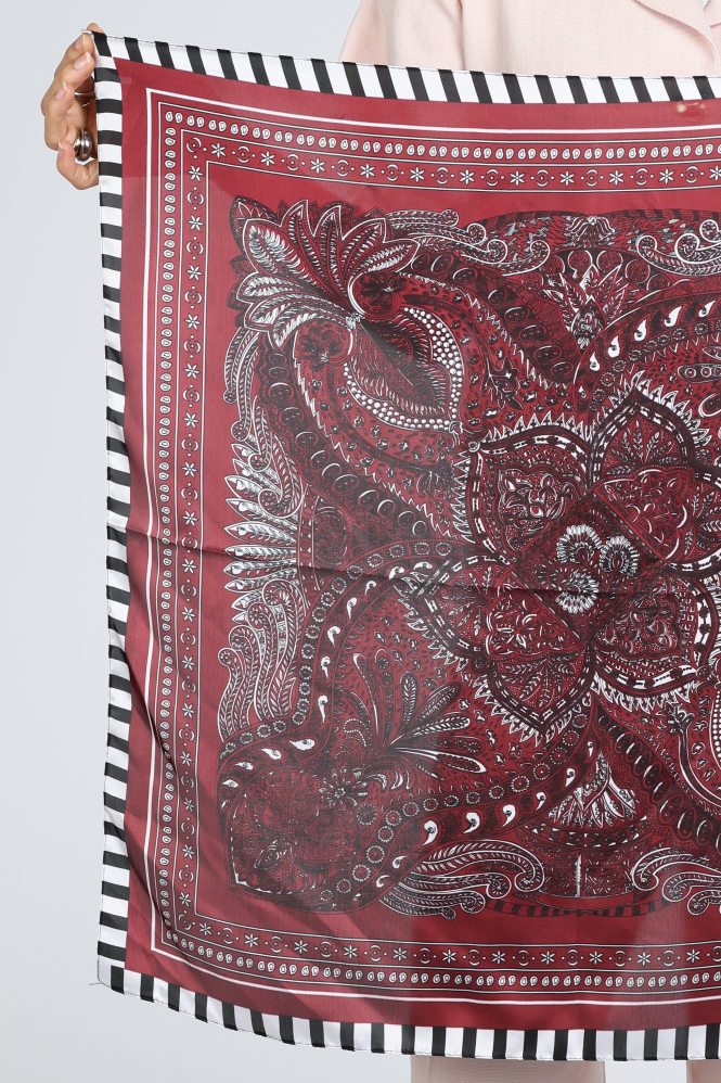 Ornella shawl Sjaal Rood