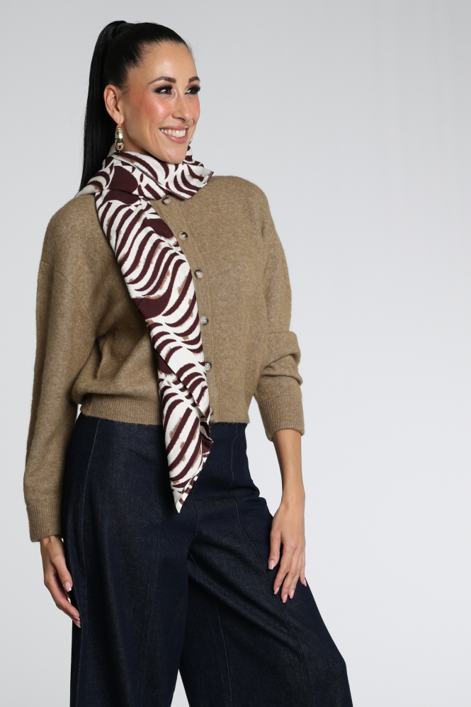 Nukus NKF16001 Sjaal Rood