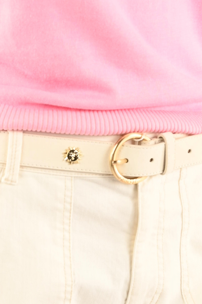 Fabienne Chapot Studded Sun Ceintuur Wit