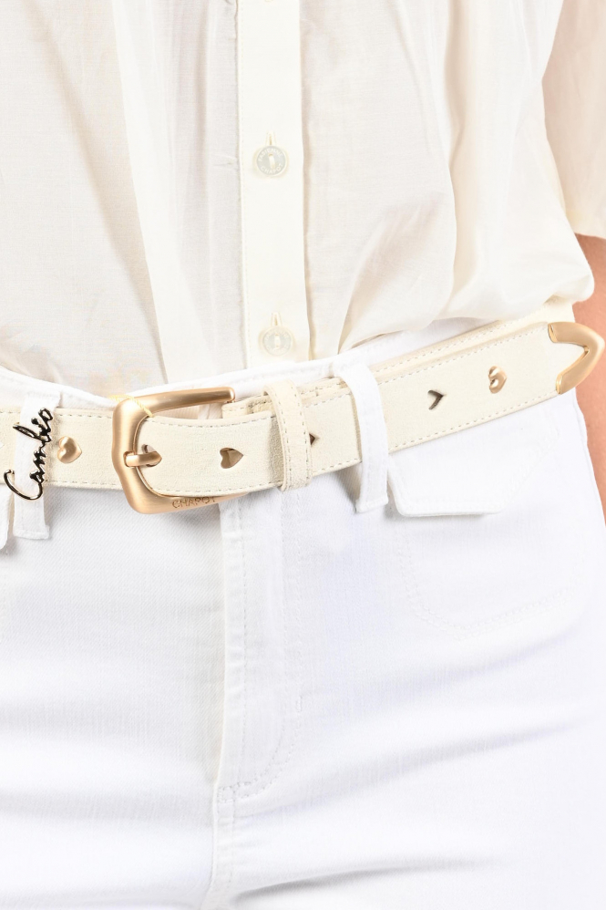 Fabienne Chapot ACCBLT18SS261009 Ceintuur Wit