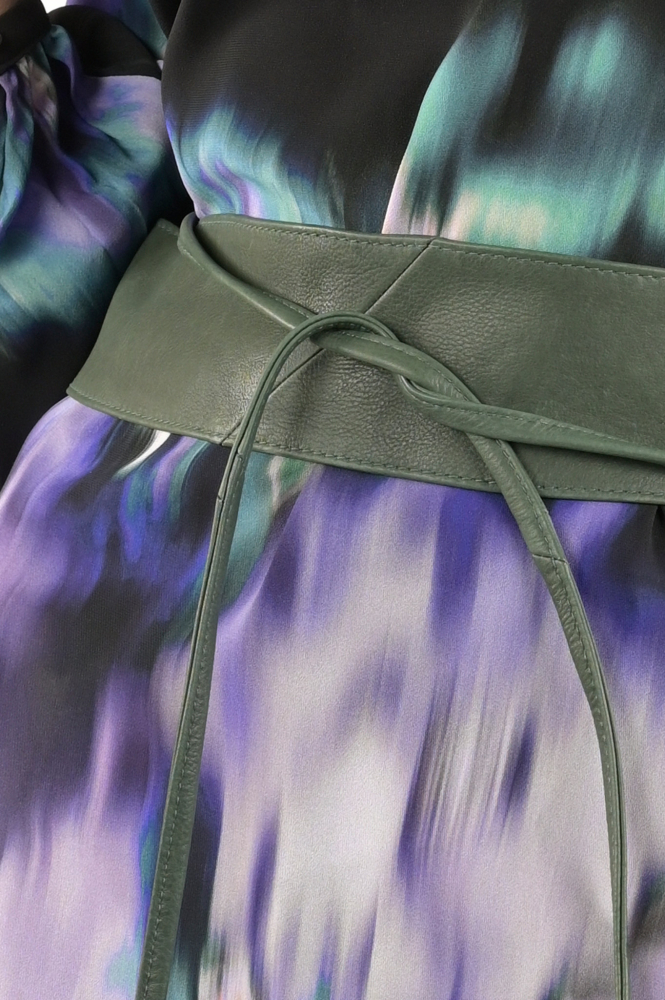 KYRA Tassel belt-w23 Ceintuur Groen