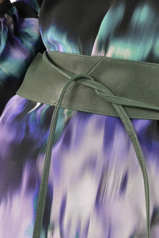 KYRA Tassel belt-w23 Groen