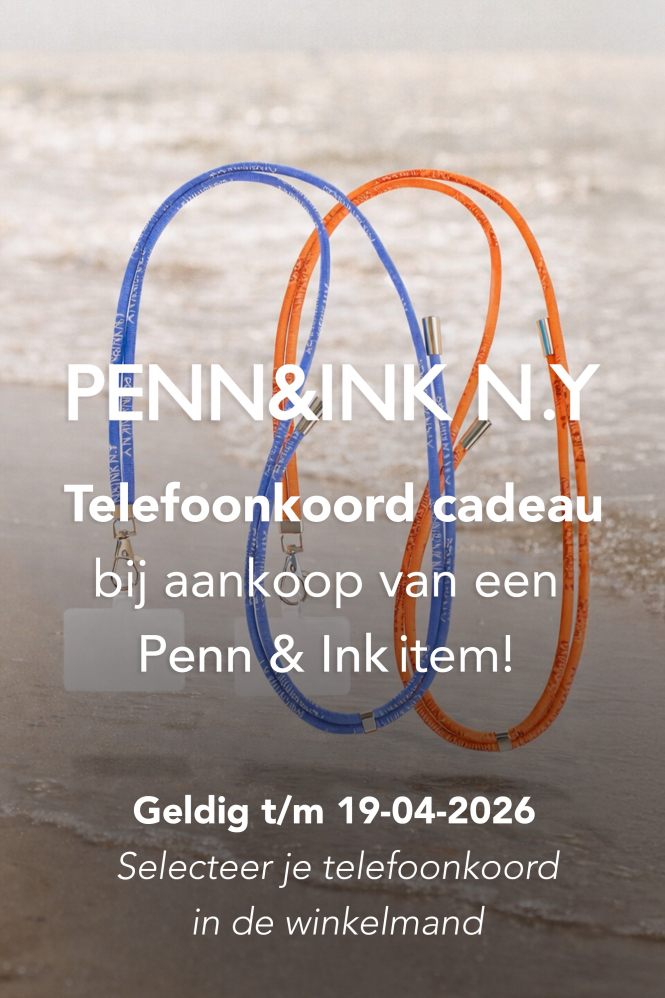 Penn & Ink telefoonkoord Sierraden Blauw
