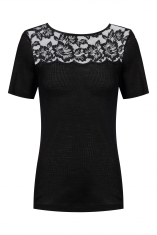 MEY 66014 wool love Zwart