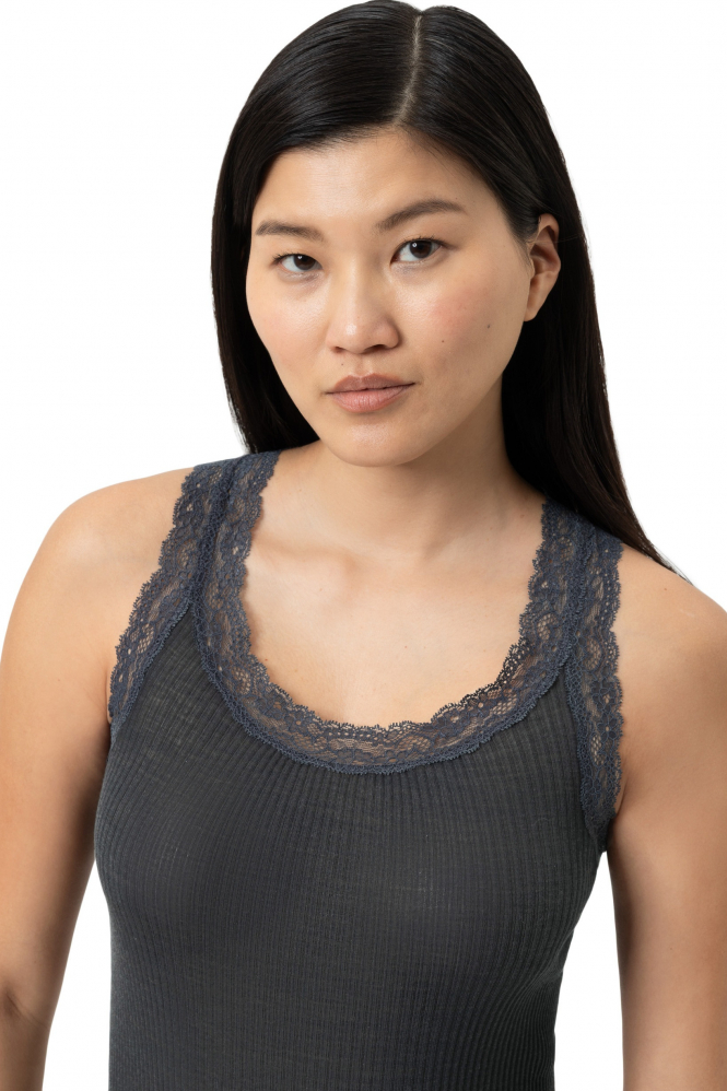MEY 1110067 wool expressive Onderkleding Grijs