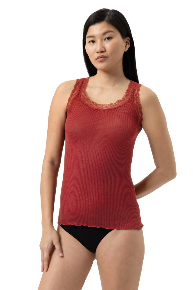 MEY 1110067 wool expressive Onderkleding Rood