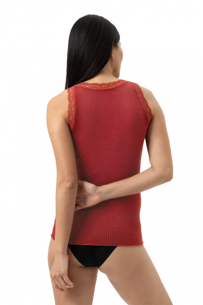 MEY 1110067 wool expressive Onderkleding Rood