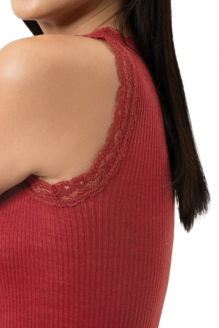 MEY 1110067 wool expressive Rood