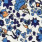 Geisha 52094-60 Blauw
